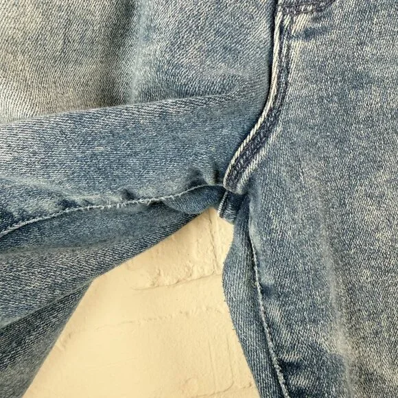 Mother High Waisted Tunnel Vision Sneak Jeans Twice Shy Wash Blue Wide Leg 31 - Picture 14 of 14